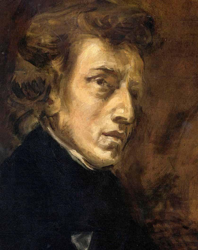 Chopin par Delacroix