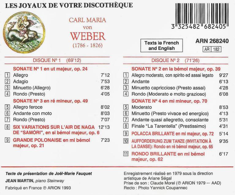 En cliquant, visualisez la pochette 33 t