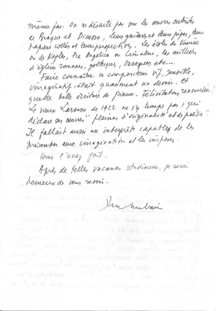 Courrier de Jean Aubain 1992 (2)